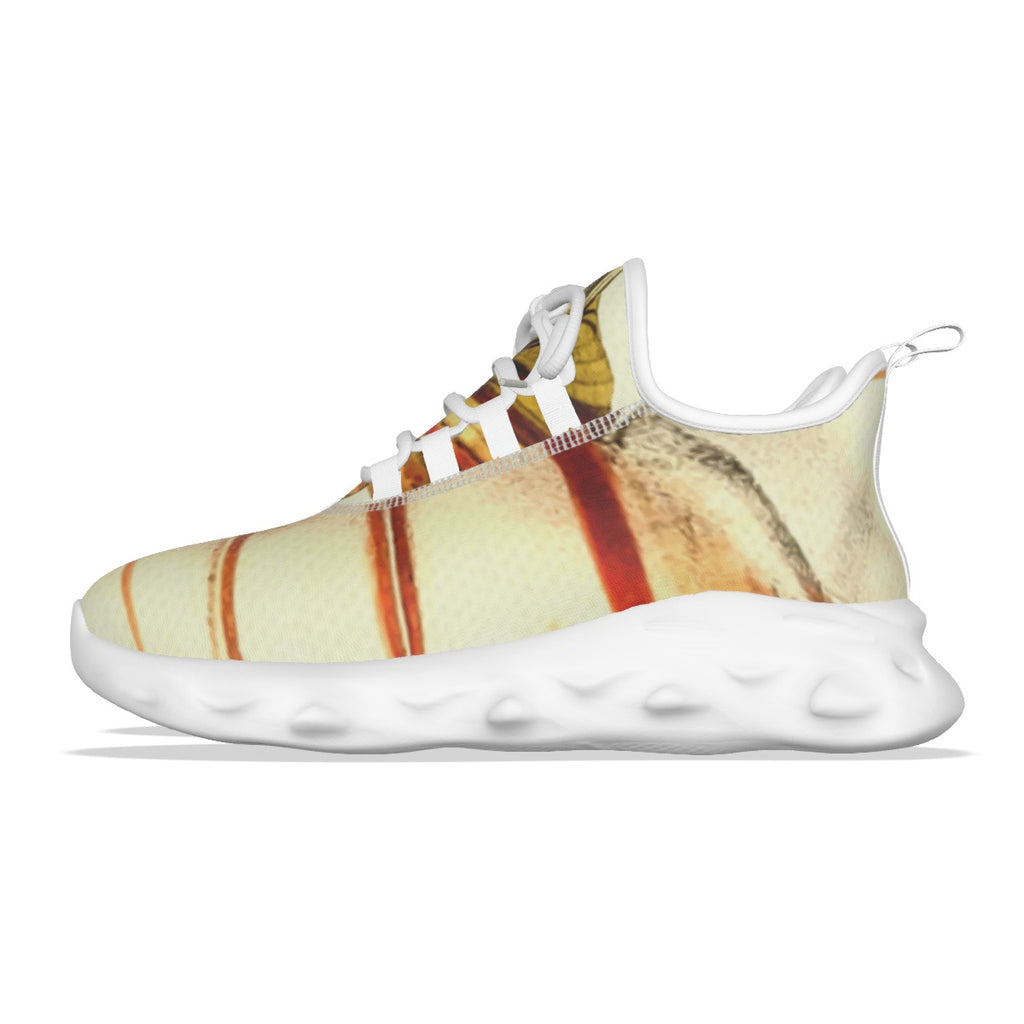 Curacao Flag Color Men's Light Sports Shoes