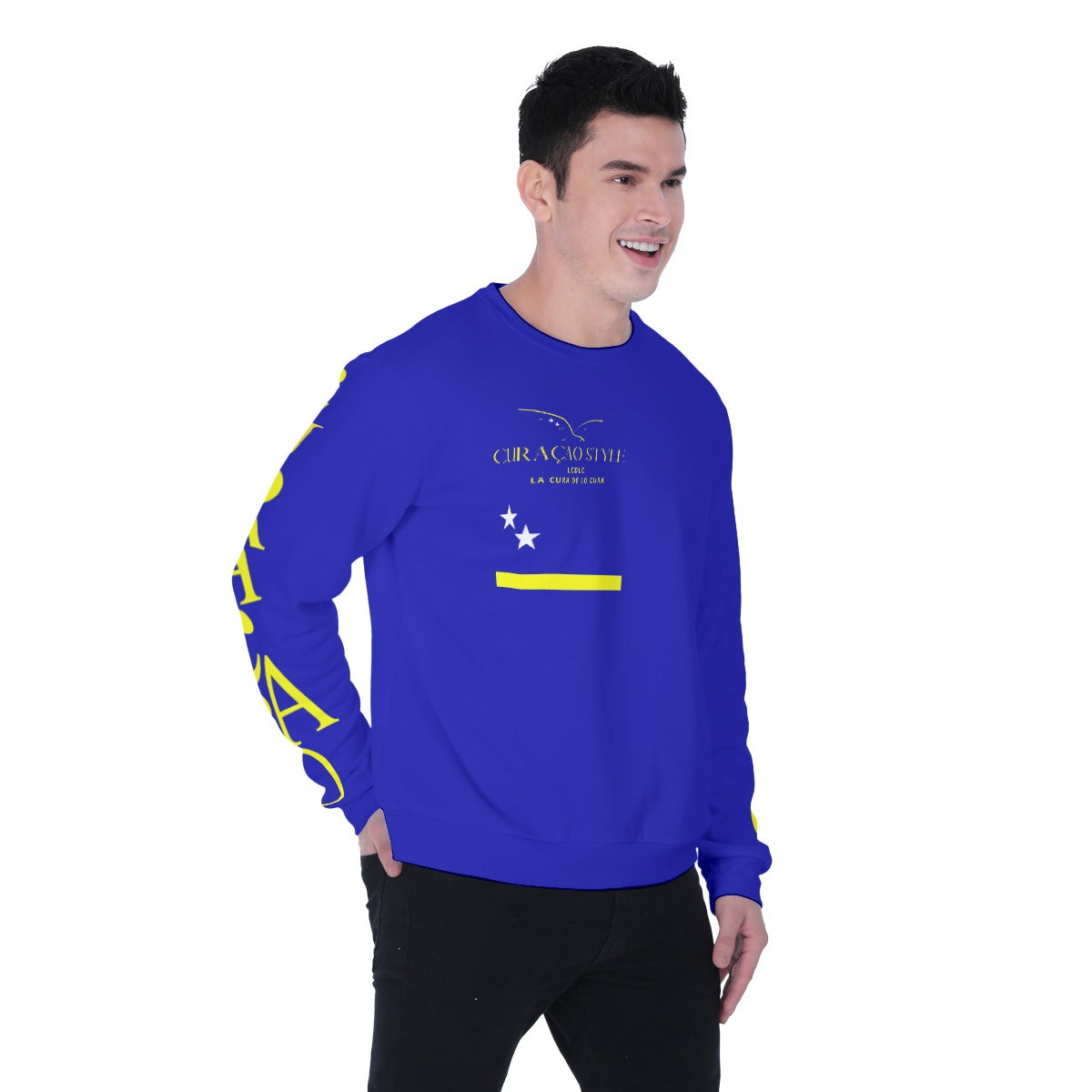 All-Over Print Men's Heavy Fleece Sweatshirt