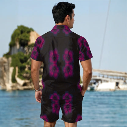 All-Over Print Men's Summer Shirt Set