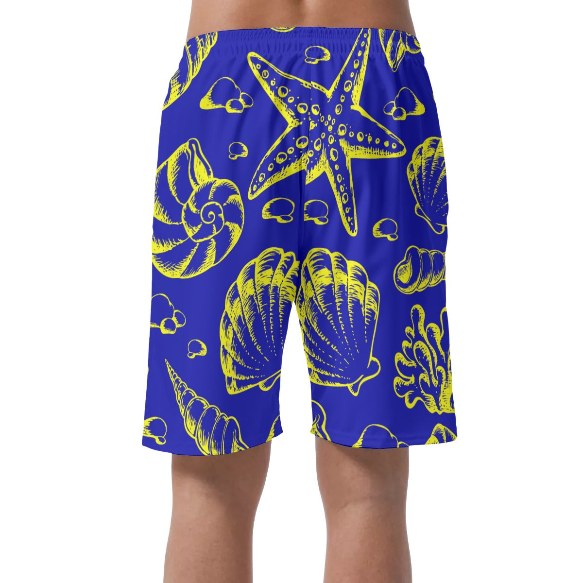 All-Over Print Men's Casual Short Pants
