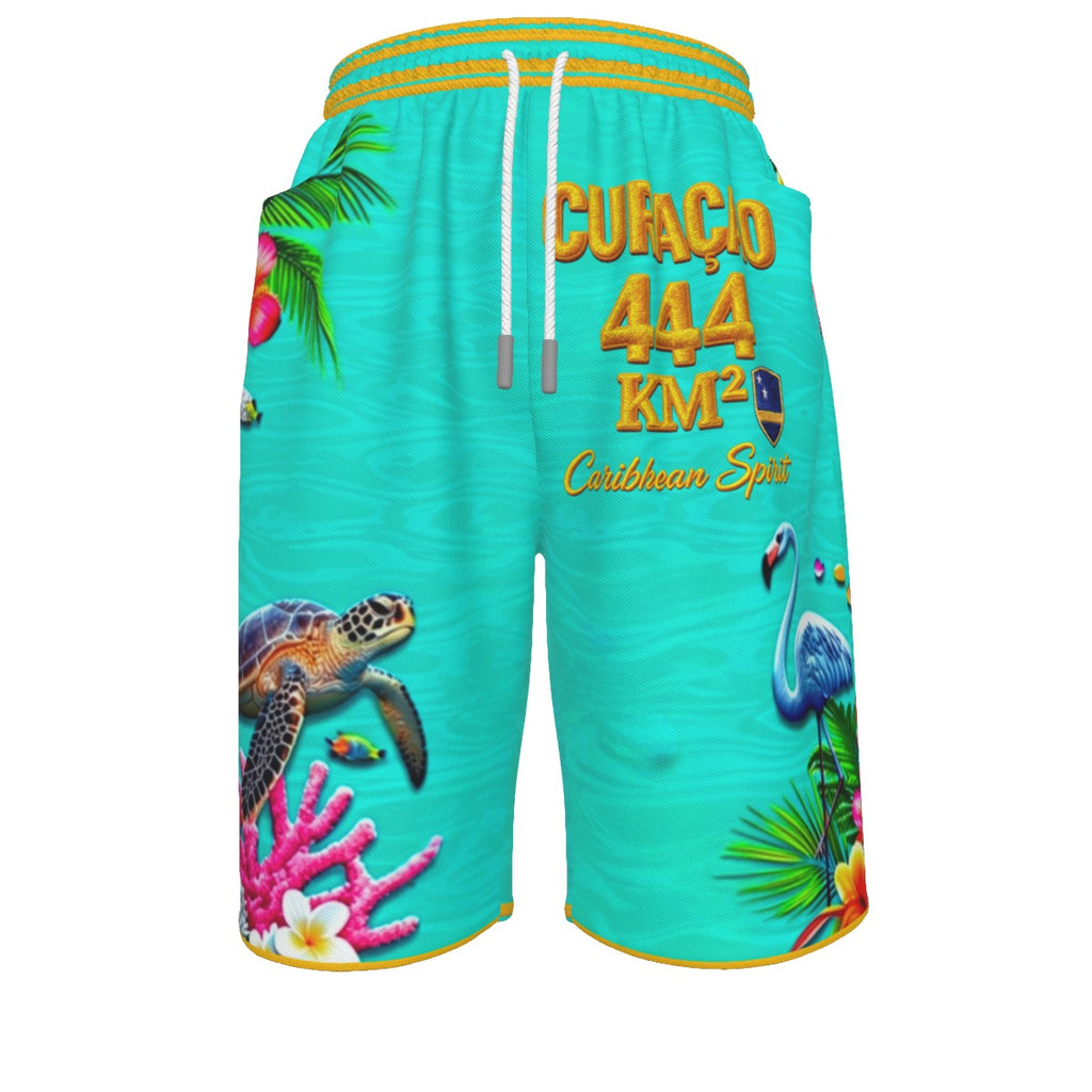All-Over Print Unisex Straight Casual Short | 245GSM Cotton