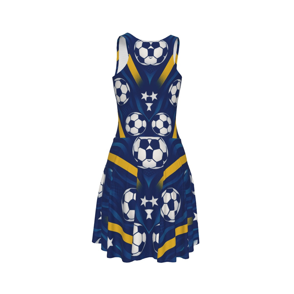 All-Over Print Women's Sleeveless Dress