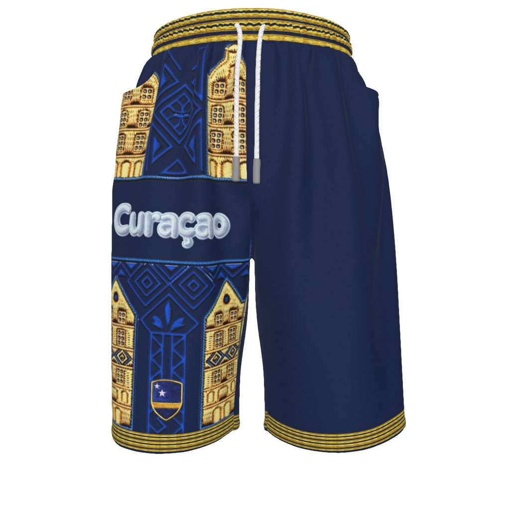 All-Over Print Unisex Straight Casual Short | 245GSM Cotton