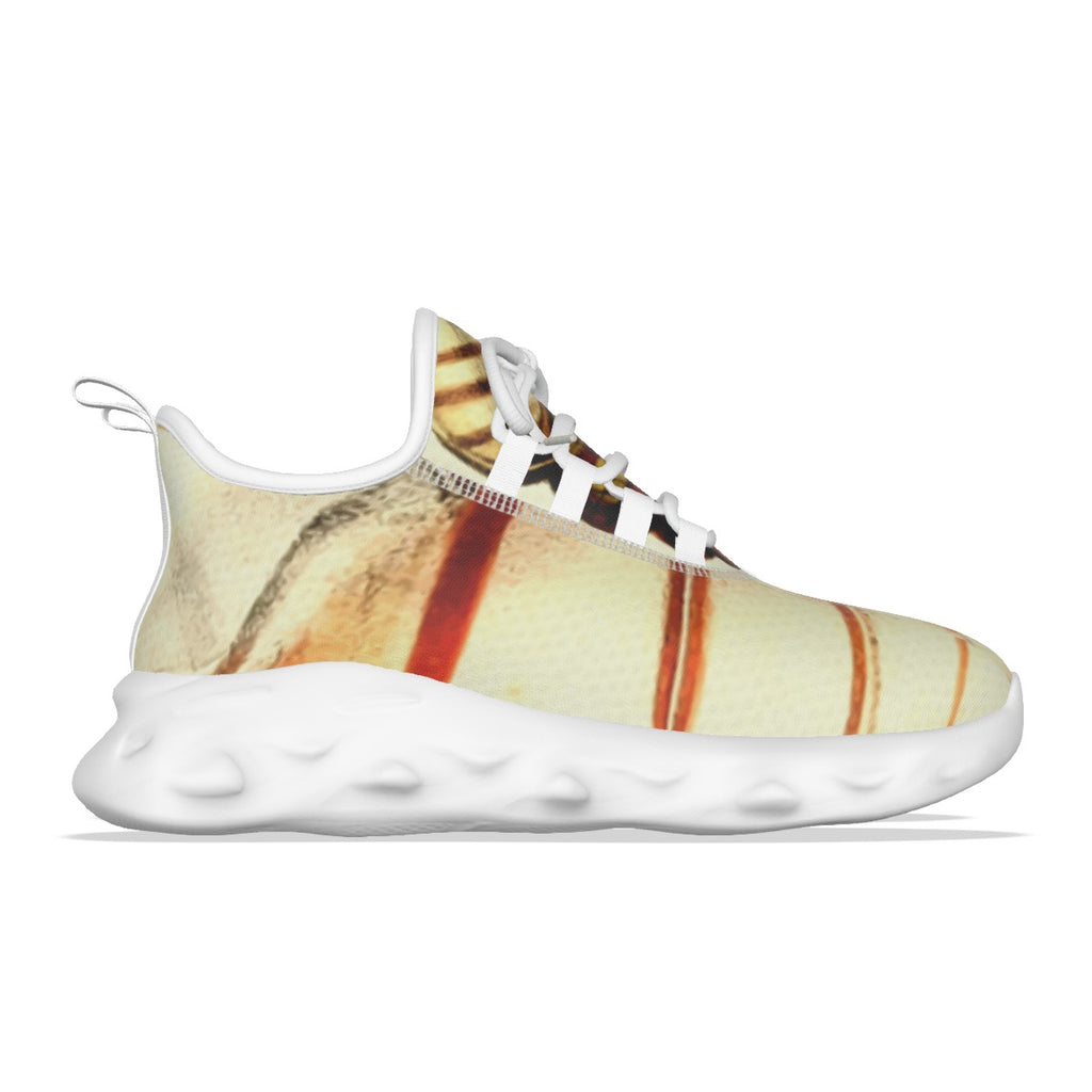 Curacao Flag Color Men's Light Sports Shoes