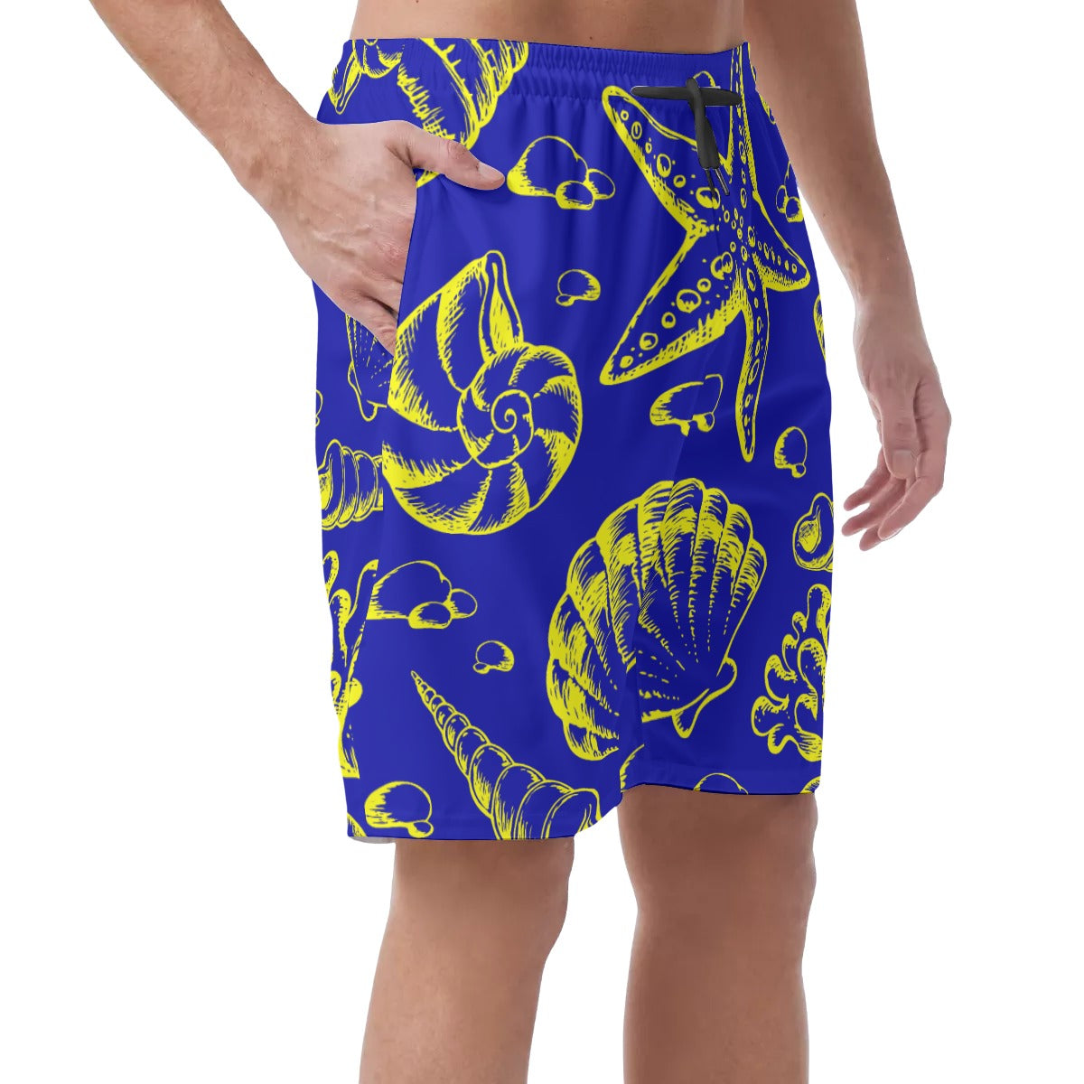 All-Over Print Men's Casual Short Pants