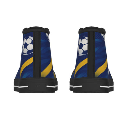 Men's Black Sole Canvas Shoes