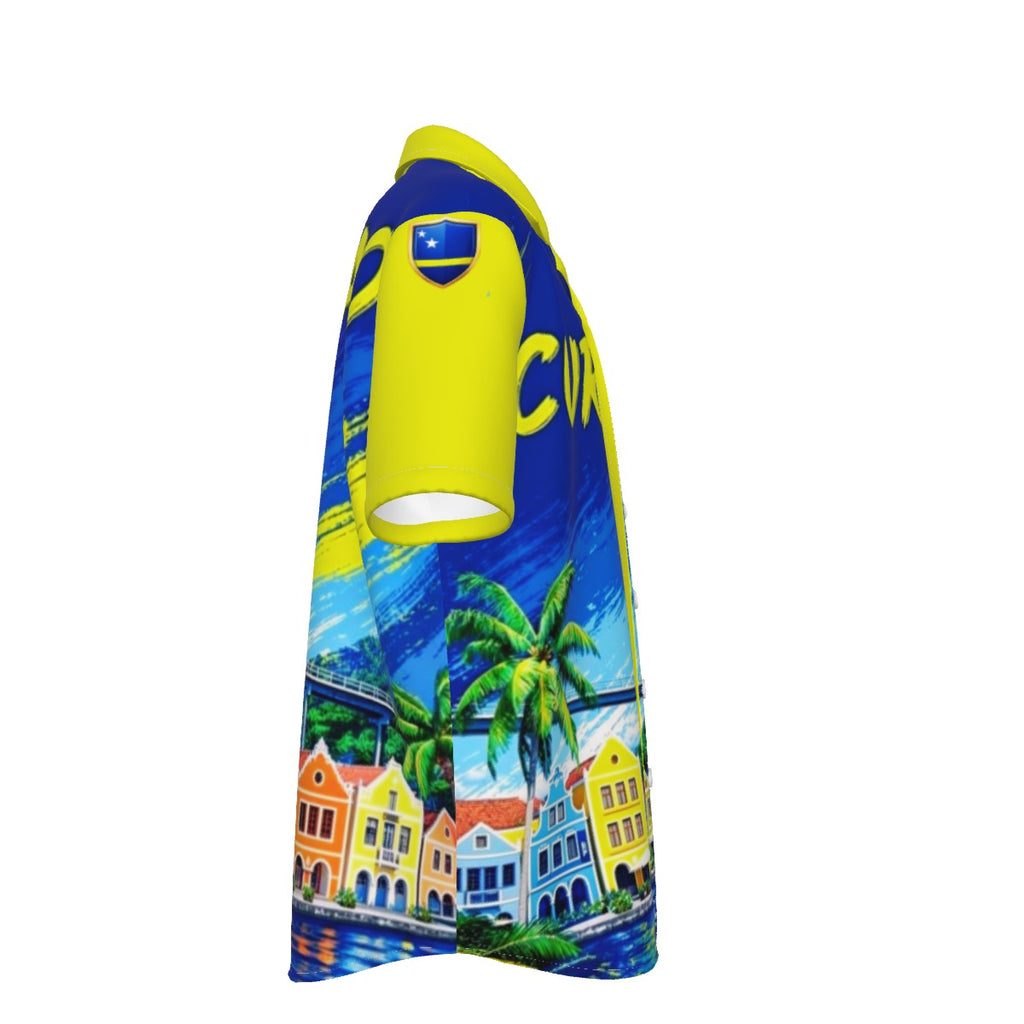 All-Over Print Kid's Hawaiian Vacation Shirt