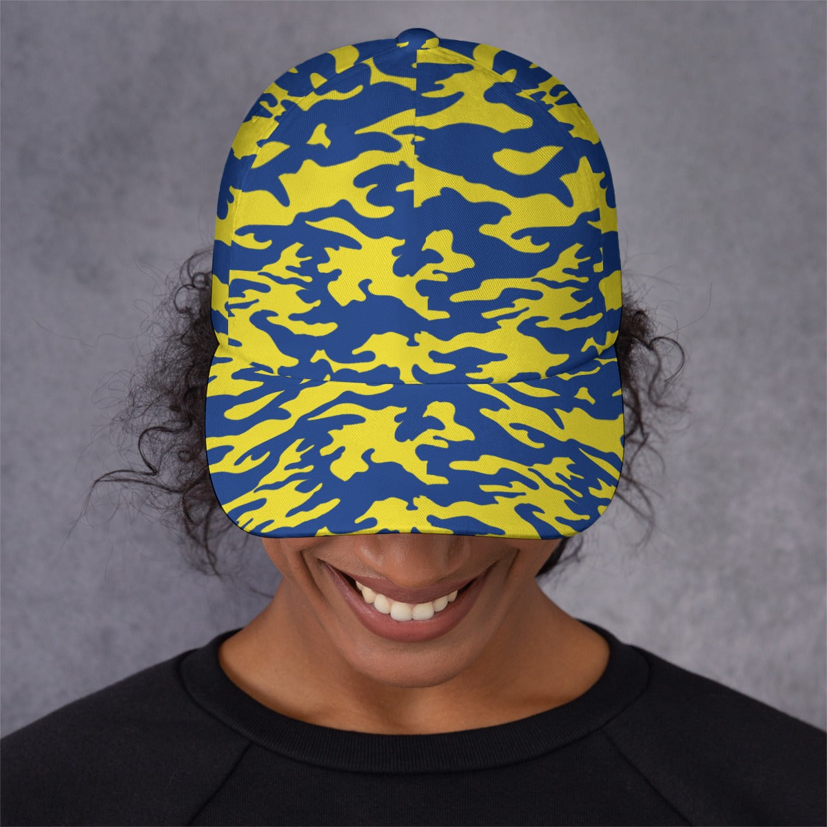 All-Over Print Peaked Cap With Box