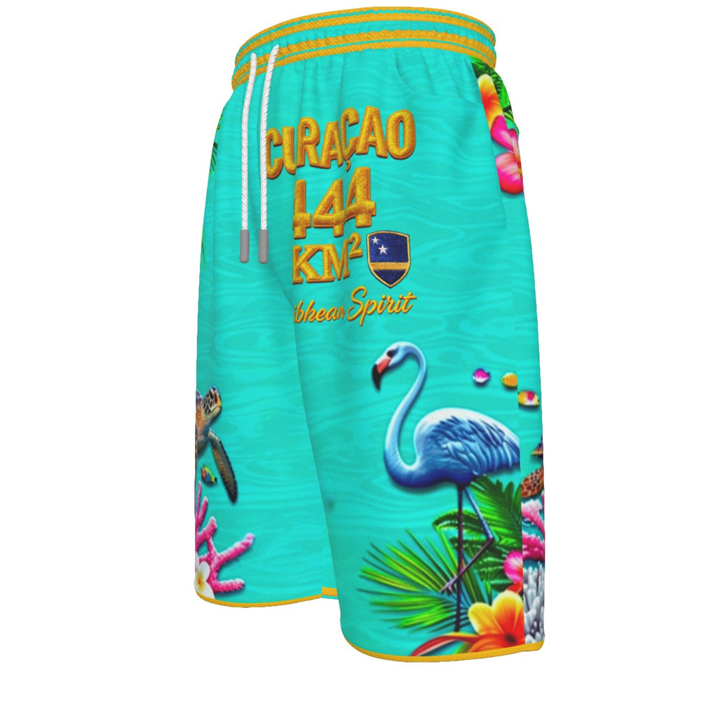 All-Over Print Unisex Straight Casual Short | 245GSM Cotton
