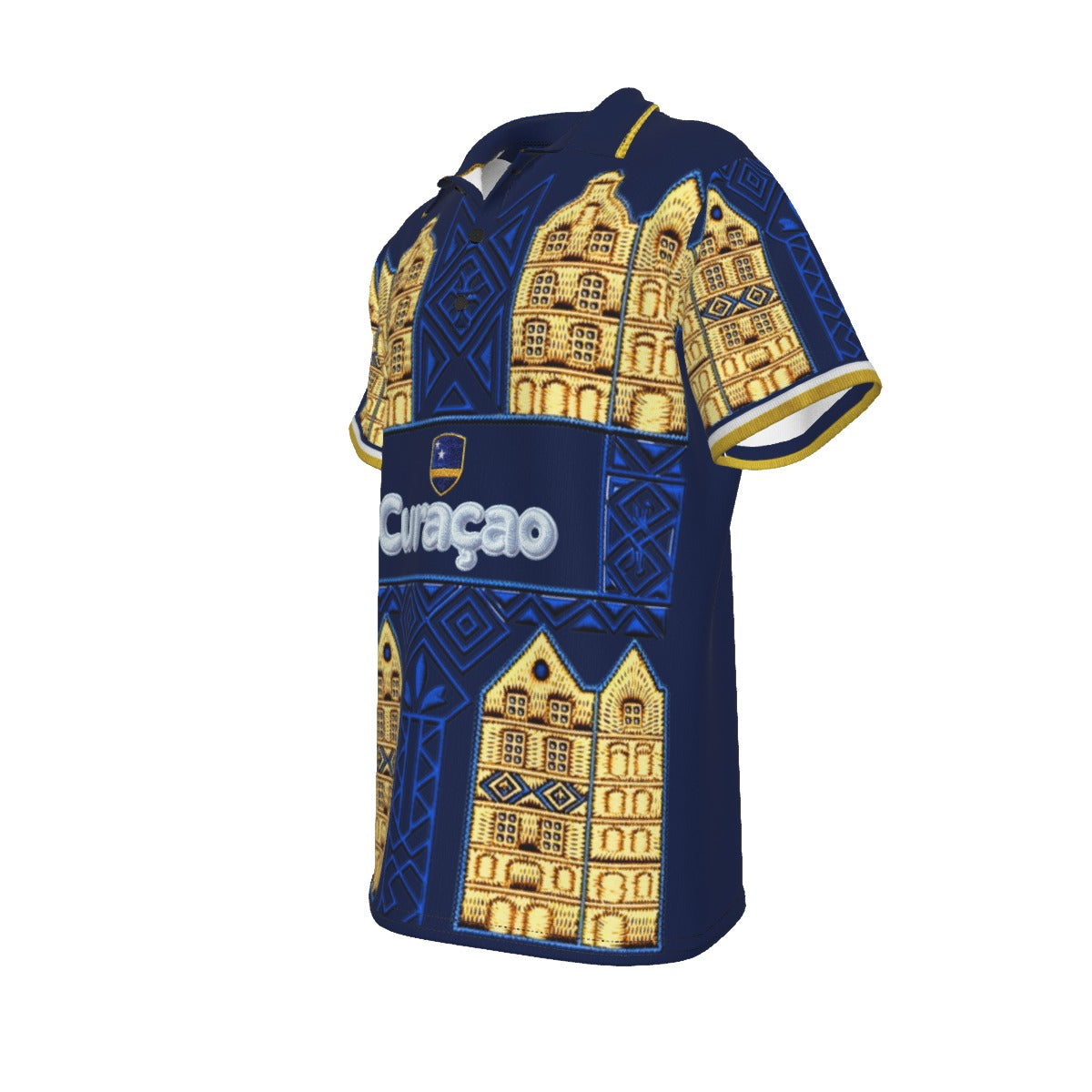 All-Over Print Men's Polo Shirt