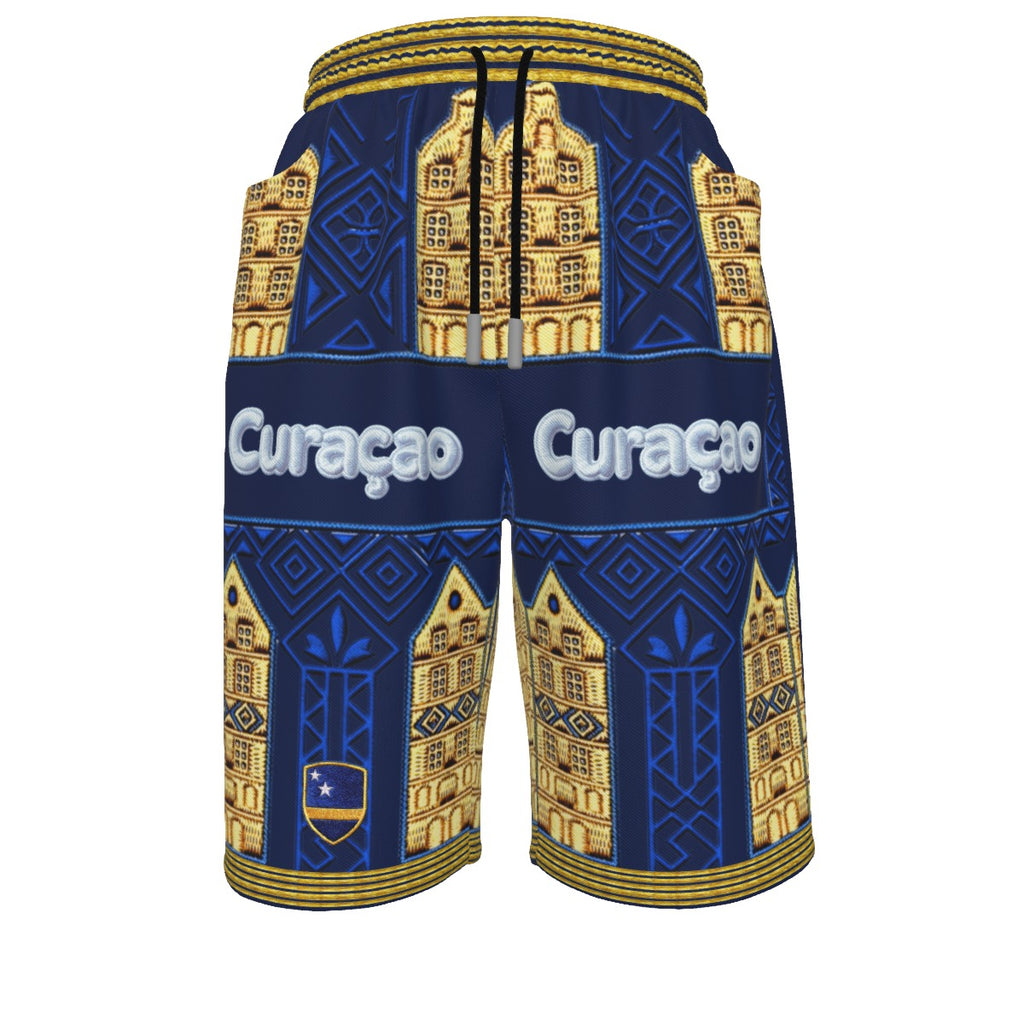 All-Over Print Unisex Straight Casual Short | 245GSM Cotton