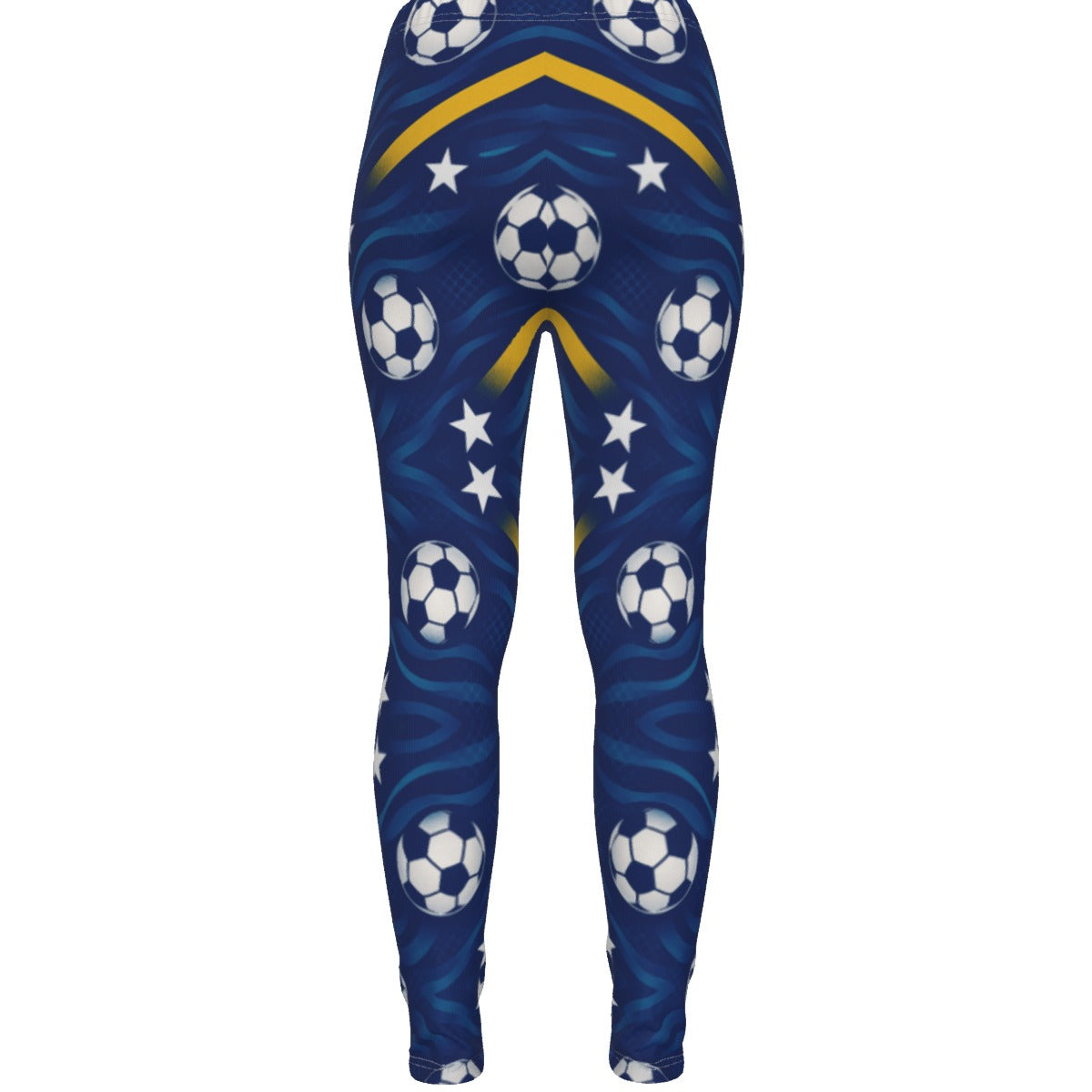 All-Over Print Women's Ripped Leggings