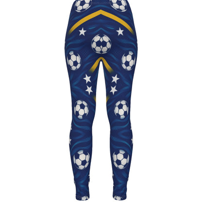 All-Over Print Women's Ripped Leggings