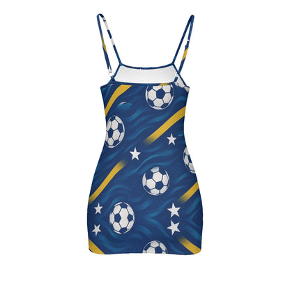 All-Over Print Women's Cami Dress (Plus Size)