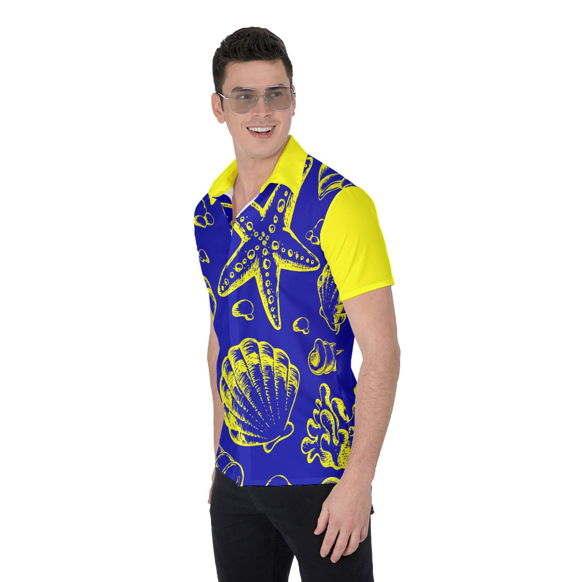All-Over Print Men's Shirt