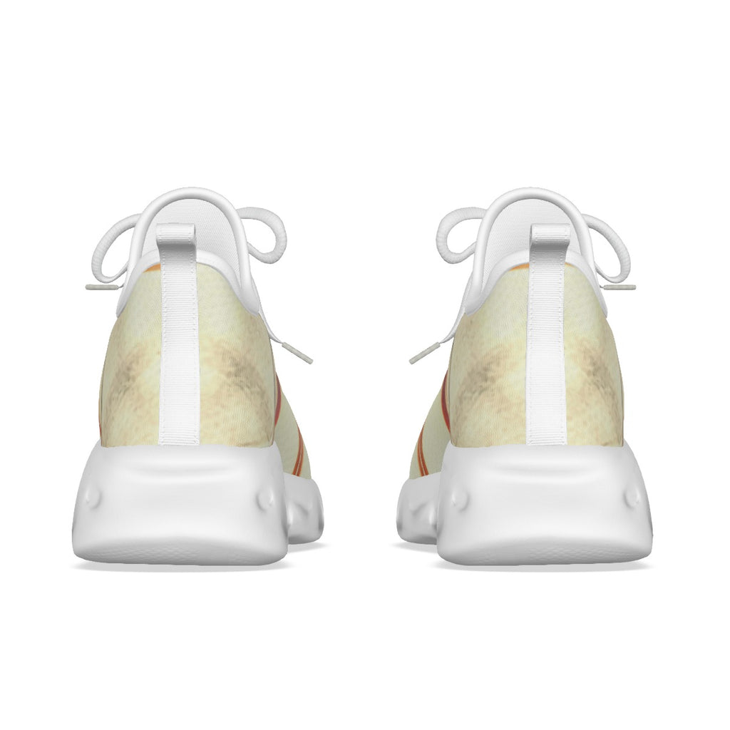 Curacao Flag Color Men's Light Sports Shoes
