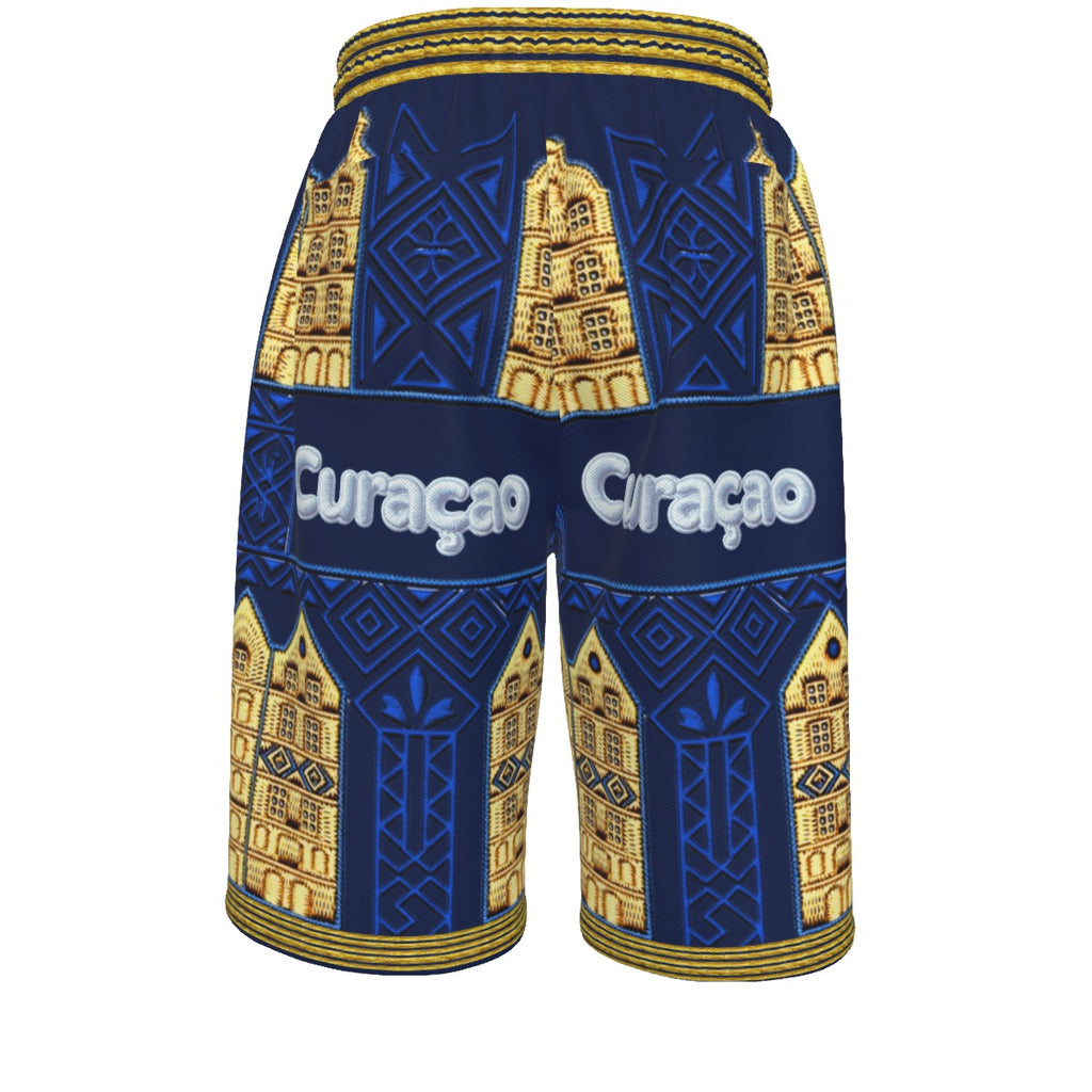 All-Over Print Unisex Straight Casual Short | 245GSM Cotton