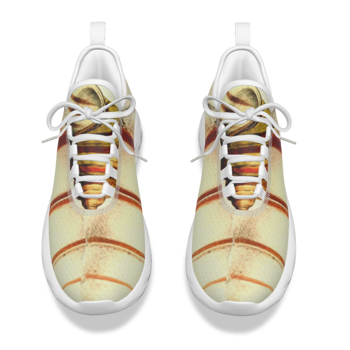 Curacao Flag Color Men's Light Sports Shoes