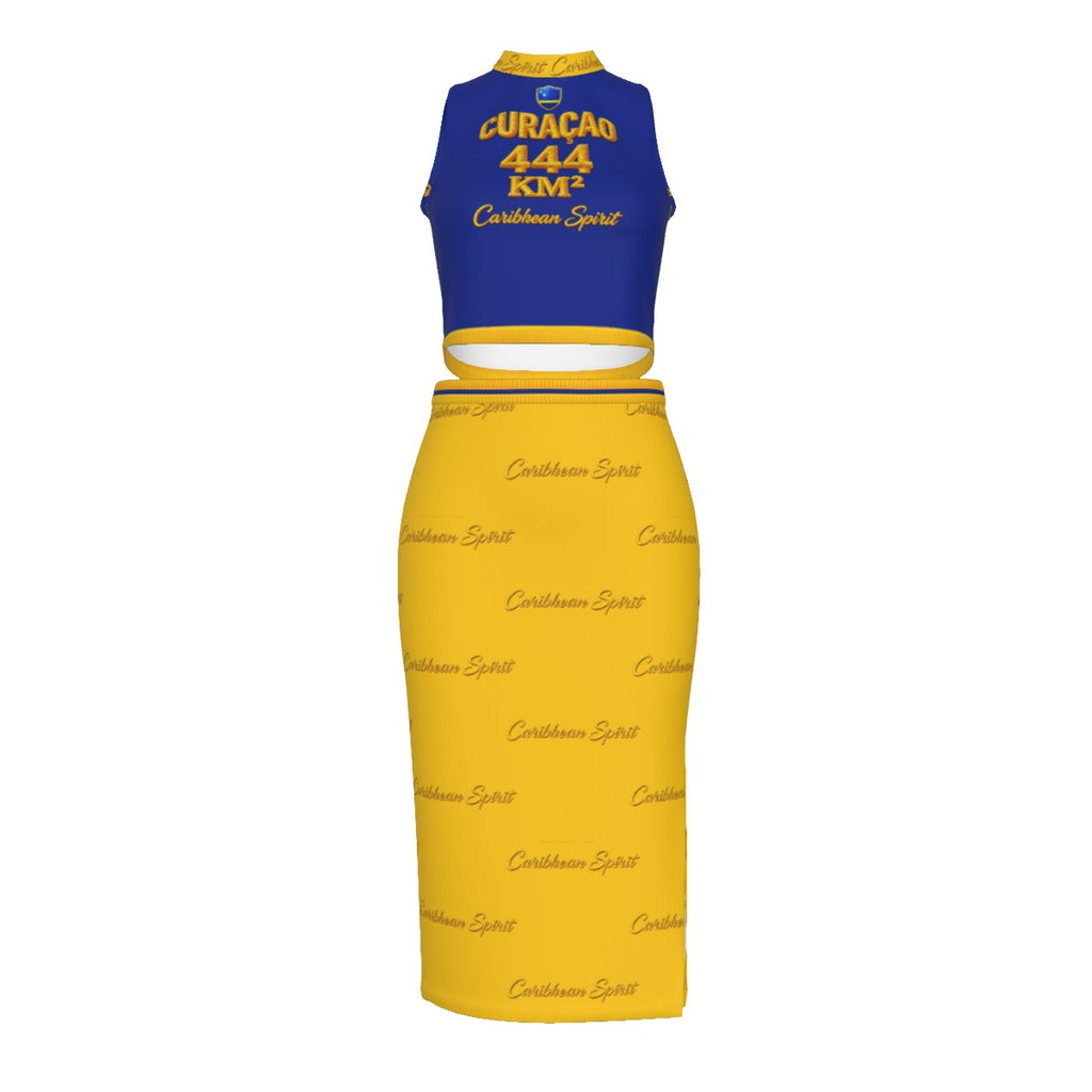 Curaçao Women's Tank Top Skirt Set
