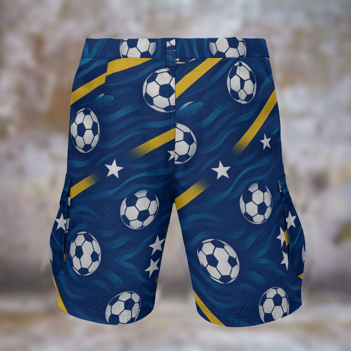 All-Over Print Men's Cargo Shorts
