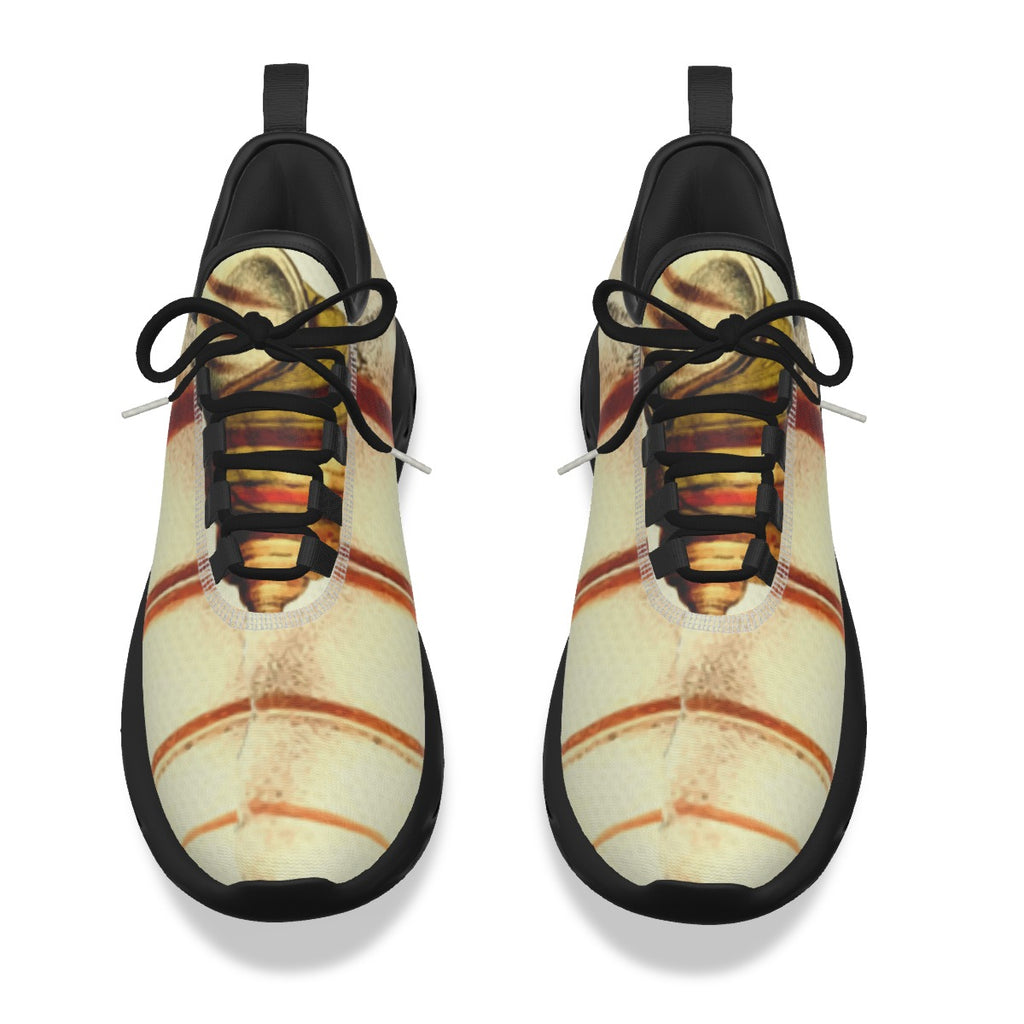 Curacao Flag Color Men's Light Sports Shoes