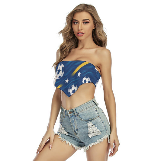 All-Over Print Women's Triangle Tube Top