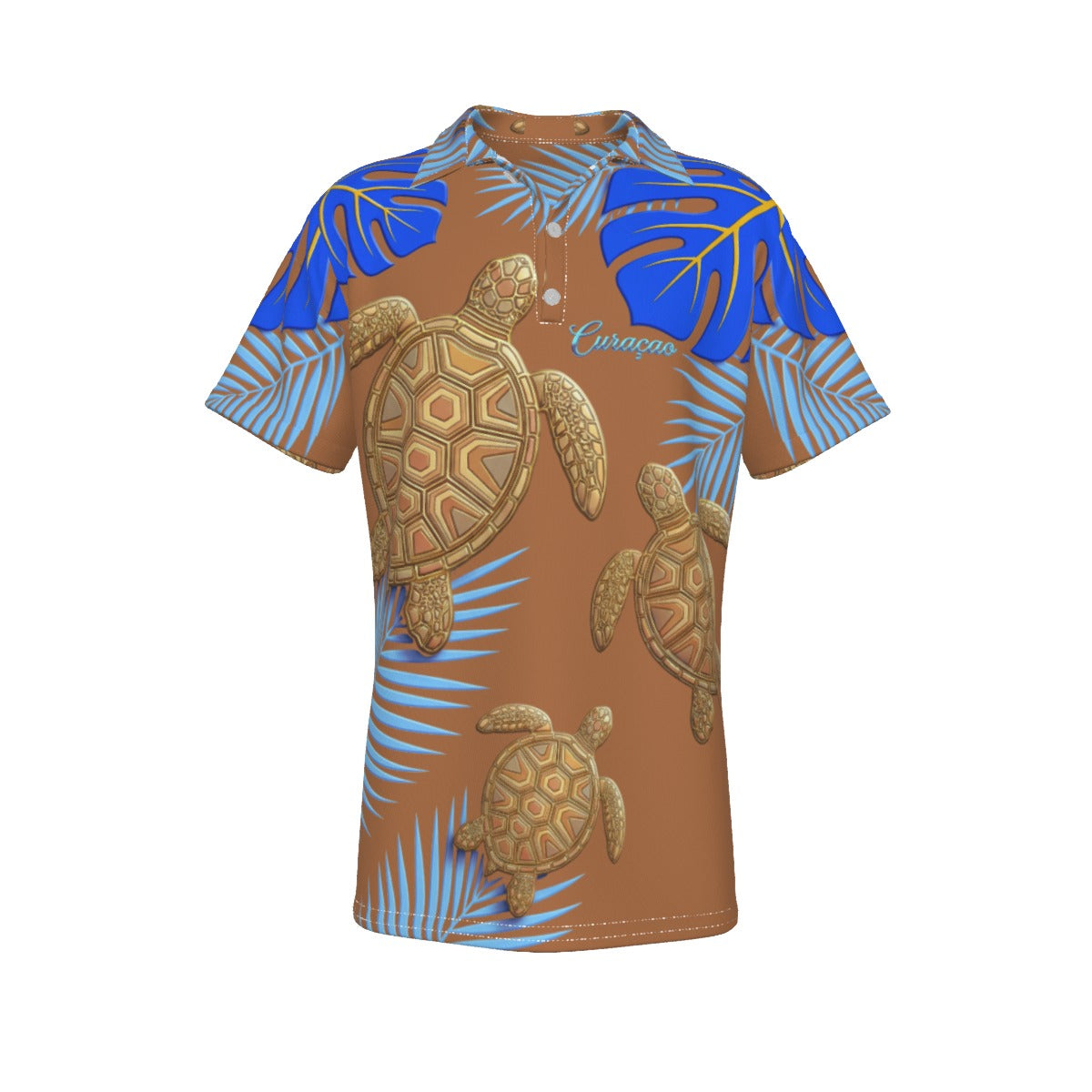 All-Over Print Men's Polo Shirt