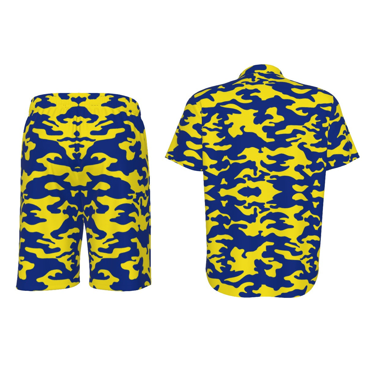 All-Over Print Men's Short Sleeve Shirt Set