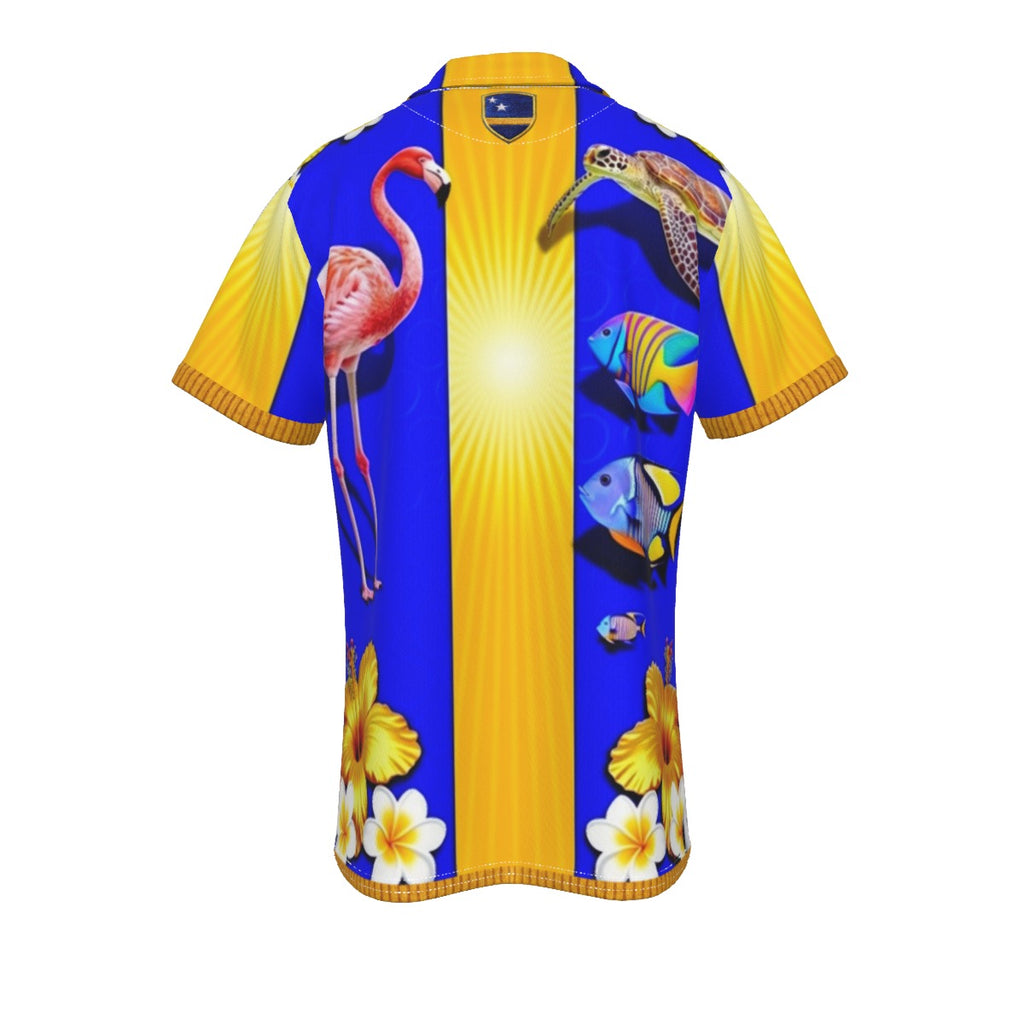All-Over Print Men's Polo Shirt