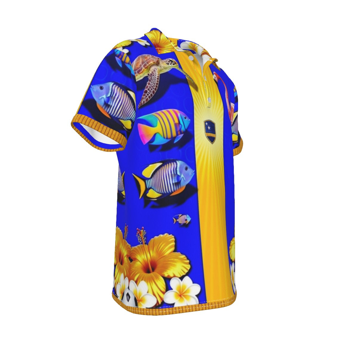 All-Over Print Men's Polo Shirt
