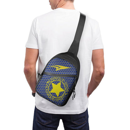 Folding chest bag