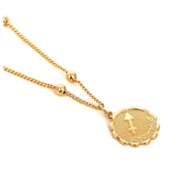 Curaçao constellation necklace