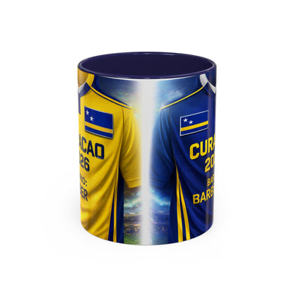Curaçao Soccer Jersey Mug