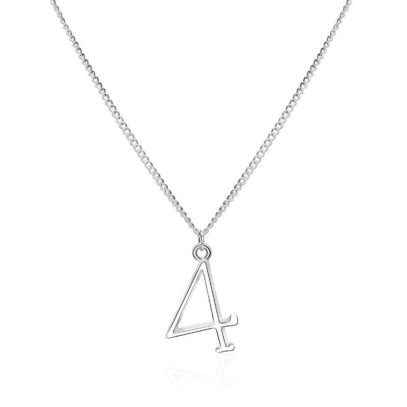 Curaçao Lucky Arabic number Pendant