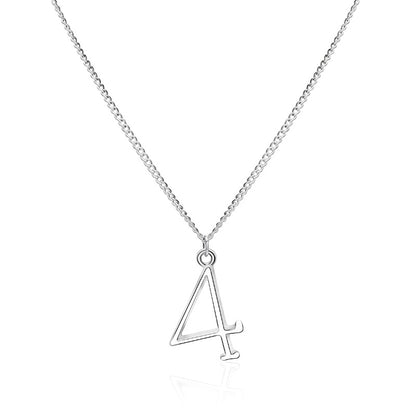 Curaçao Lucky Arabic number Pendant