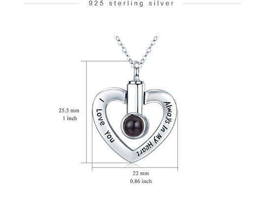 Curaçao Heart shaped pendant