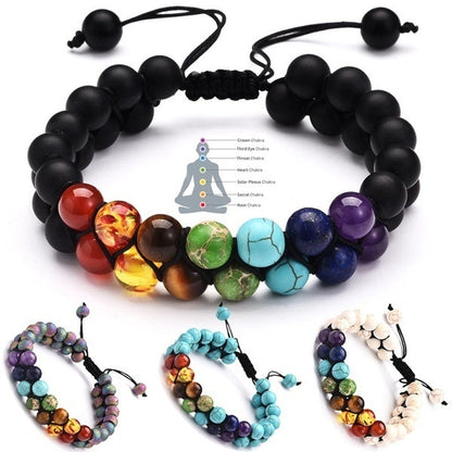 Curaçao colorful stone european Bracelet