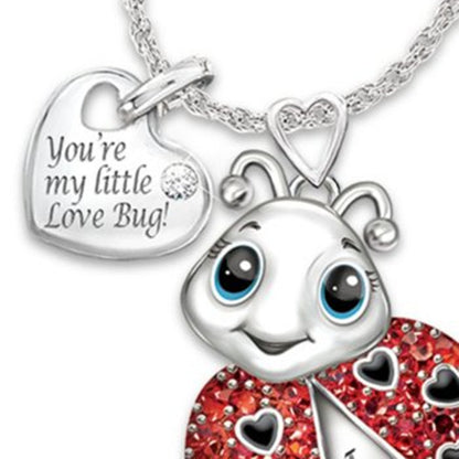 Curaçao Heart Letter animal Necklace