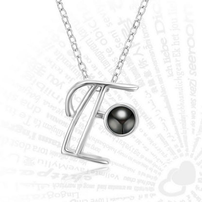 Curaçao Letters Pendant Languages Necklace
