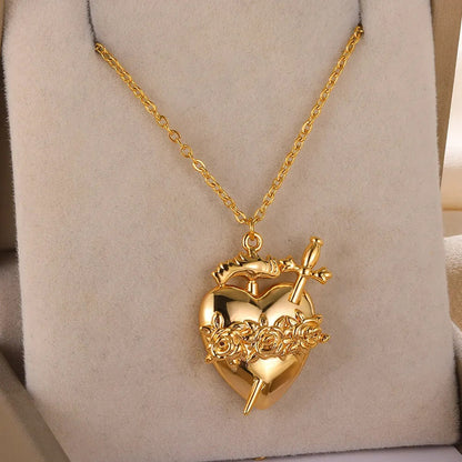 Curaçao Heart creative shaped Necklace