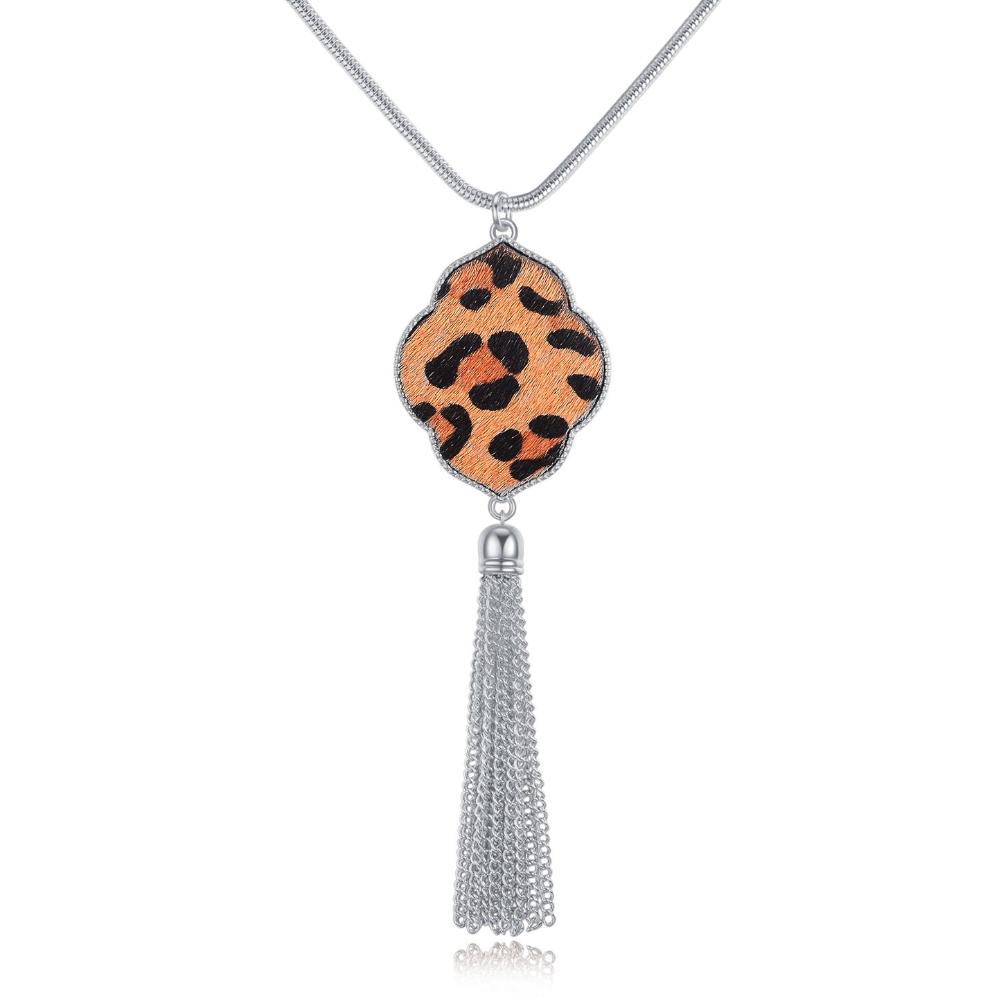 Curaçao accessories horsehair leopard Necklace