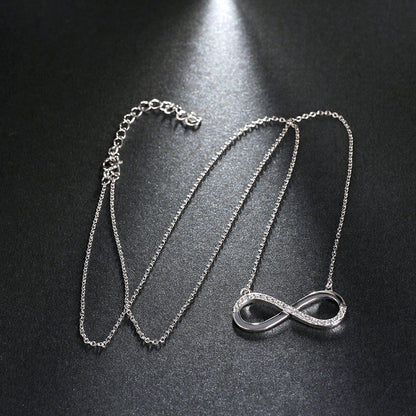 Zircon number 8 short necklace