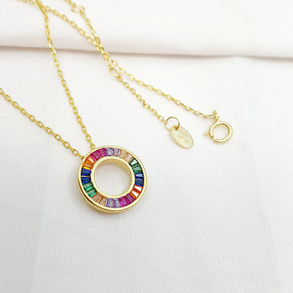 Curaçao colorful stone necklace
