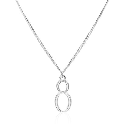 Curaçao Lucky Arabic number Pendant