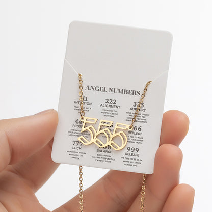 Curaçao Angel Lucky number Necklace