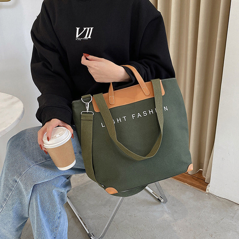 Curaçao canvas shoulder bag