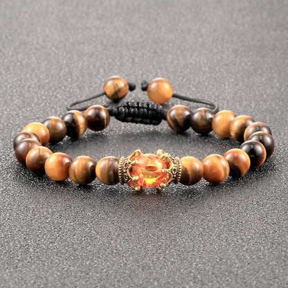 Curaçao beaded hand rope Bracelet