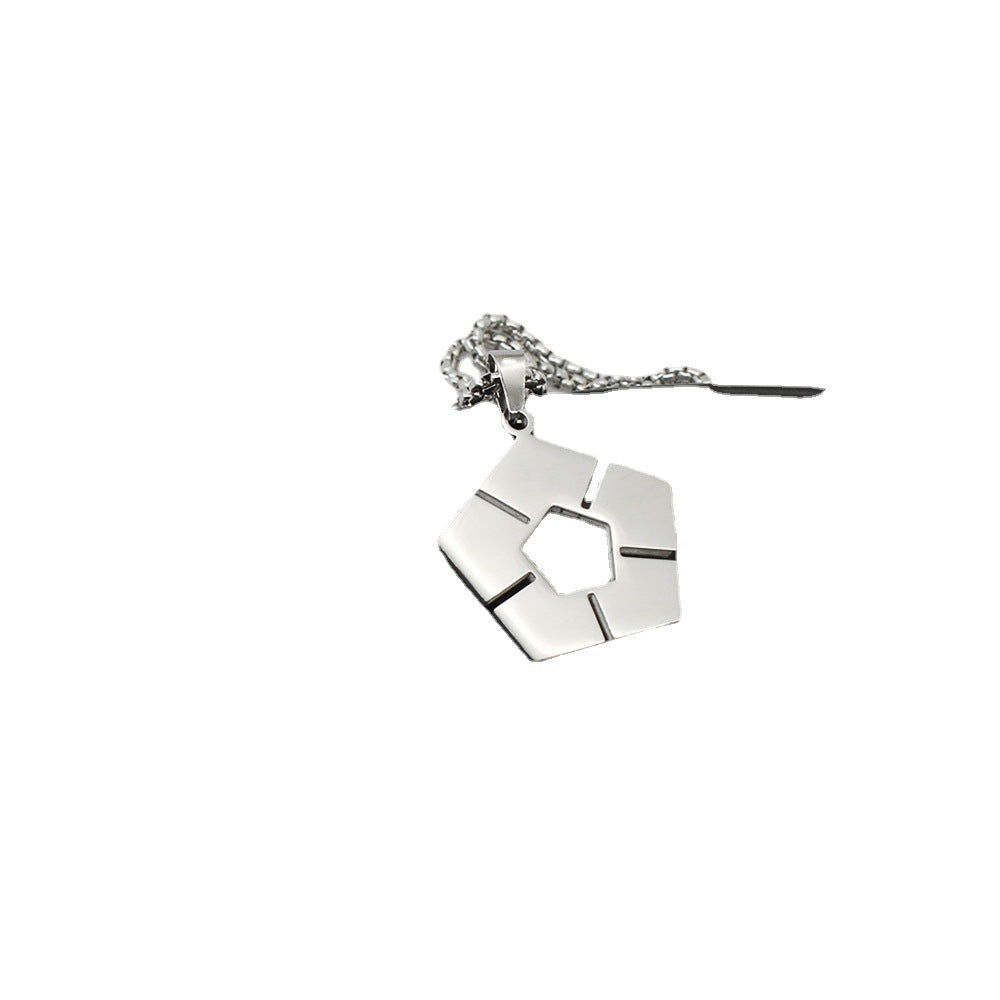Curaçao Blue prison football Necklace