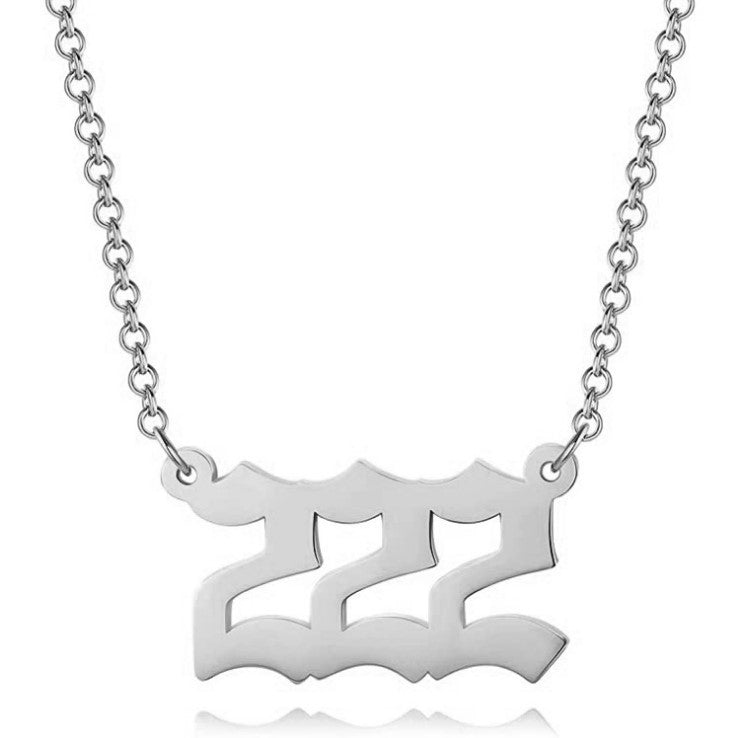 Curaçao Angel number necklace