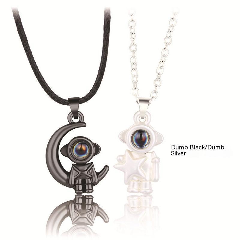 Curaçao Astronaut pendant necklace